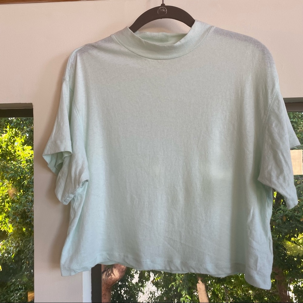 Free People Fearless High Neck Tee